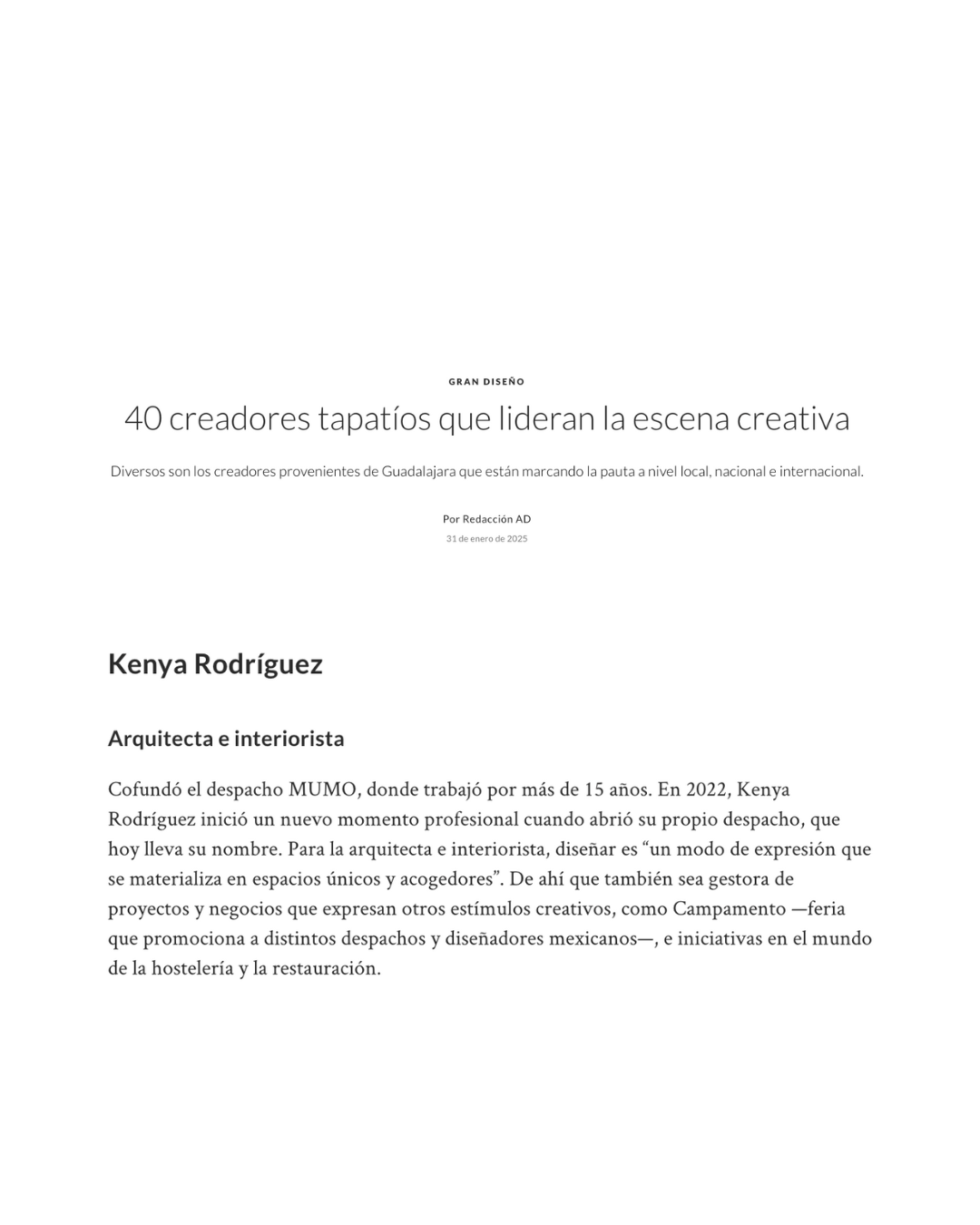 40 creadores tapatíos que lideran la escena creativa