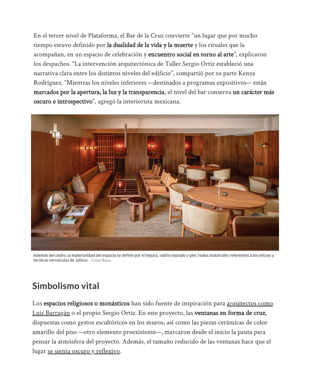 Un bar construido en una antigua casa funeraria: así es el nuevo Bar de la Cruz en Guadalajara